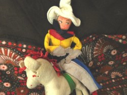 felt rider horse tops